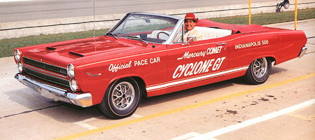 Mercury Cyclone GT Indy Pace Car 1966 года